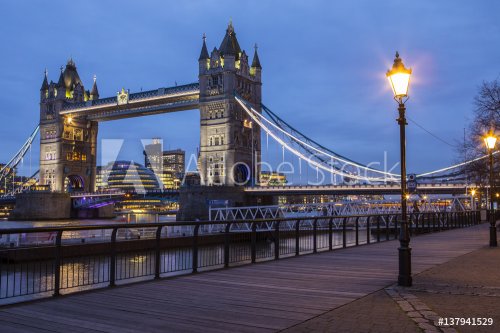 Tower Bridge in London - 901149735