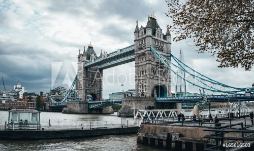 Tower bridge, London, UK - 901149743