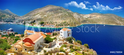 travel in Greece series - beautiful Kastelorizo , dodecanes - 901138615