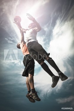 Two Basketball Player