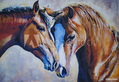 Two horses - 901148623