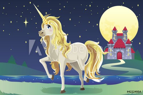 Unicorn in the castle