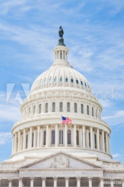 United States Capitol Dome in Washington DC - 900452583