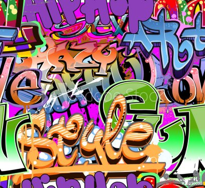 Urban art. Grunge graffiti hip-hop design - 900565954