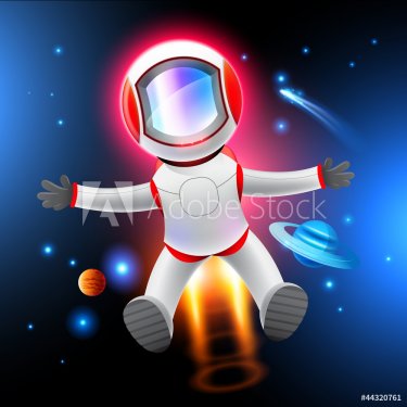Vector Astronaut