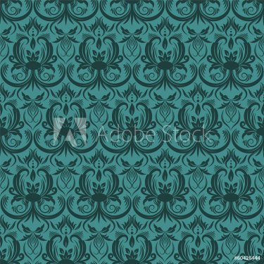 vector seamless classik floral pattern