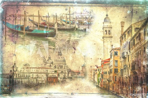 Venice art illustration