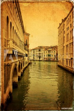 Venice - old paper - old card - 900572772