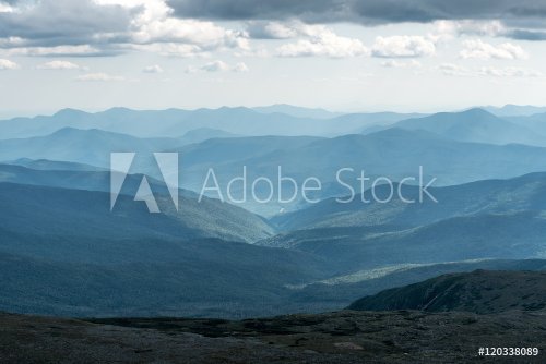 View from Mount Washington in New Hampshire - 901149611