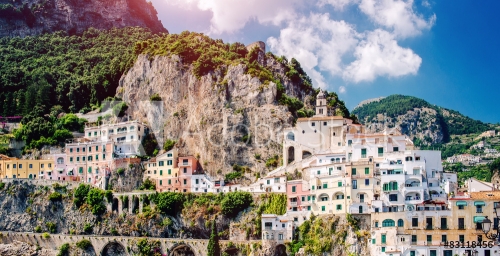 View of Amalfi. Italy