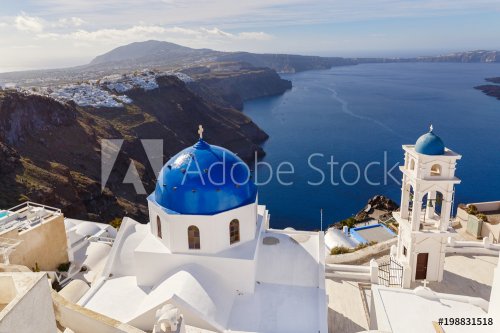 View of the island of Santorini, Greece - 901152013