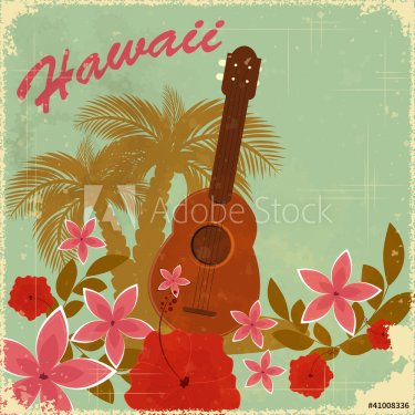 Vintage Hawaiian postcard - 900585670