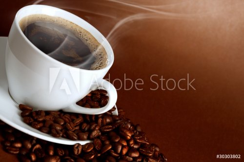 warm cup of ciffee - 900738616