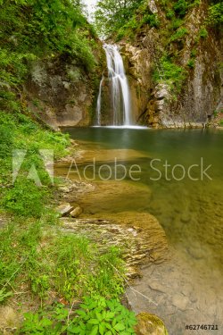 Waterfall in the forest - 901144645