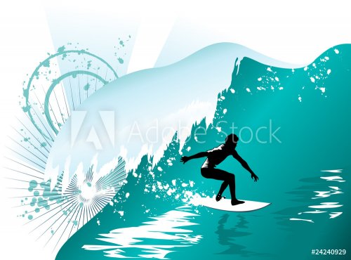 wave surfing - 900906220