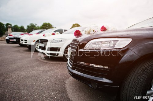 Wedding cortege of five cars - 901153054