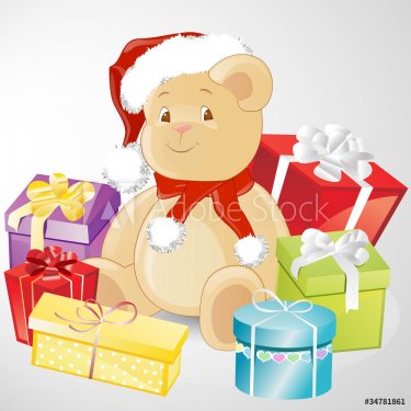 Weihnachtlicher Teddy - 900954428