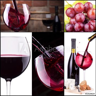 wine collage - 901142334