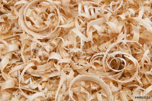 Wood chips and sawdust texture or background - 901141209