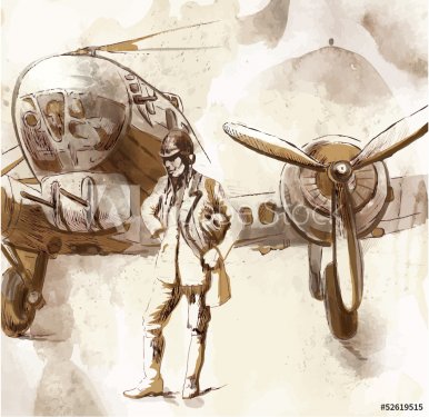 World between 1905-1949 - Pilot (drawing into vector) - 901139639