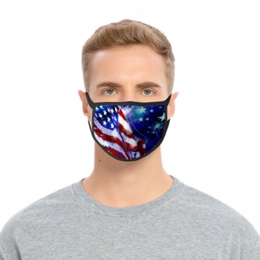 Sublimated Face Masks (Cotton Inside+Polyester Outside)