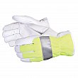 SUPERIOR GLOVE WORKS LTD. - 378GHVTL-M - Gants de conducteur haute visibilité avec bandes réfléchissantes EnduraMD - Vert Sécurité - Medium - Prix par paire