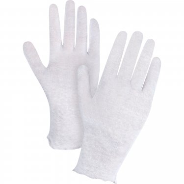 ZENITH - SEE783 - Gants d'inspection en poly/coton - Blanc - Dame - Prix par paire