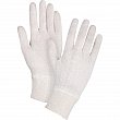 ZENITH - SEE789 - Gants d'inspection en poly/coton à poignet en tricot - Blanc - Dames - Prix par paire