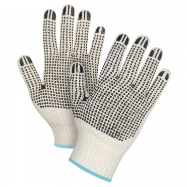 ZENITH - SEE946 - Dotted Gloves - White - X-Large - Price per pair