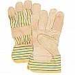 ZENITH - YC386 - Grain Cowhide Fitters Patch Palm Gloves - Beige - Large - Price per pair