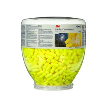 3M - 391-1004 - Bouchons d'oreilles E-A-RSoftMC Yellow NeonMC - Régulier - Prix par boîte de 500