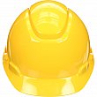 3M - H-702R-UV - Casque de sécurité non ventilé avec capteur Uvicator - Jaune