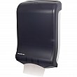 Cascades Pro Select™ - DH39 - Universal Folded Towel Dispenser - No Touch - 11.75 x 6.1 x 17.5 - Smoke Black - Unit Price