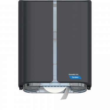 Cascades Pro Tandem™ - C382 - Jumbo Toilet Paper Dispenser - 10.75 X 5.6 X 13.7 - Black - Unit Price
