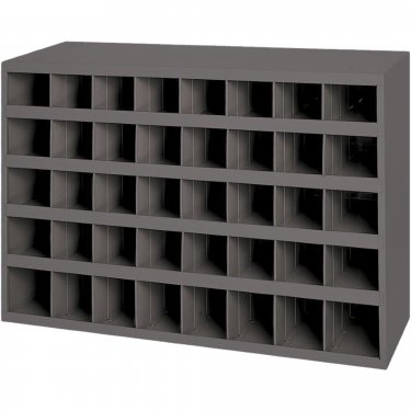 DURHAM MANUFACTURING - 349-95 - Armoires pour bacs de rangement en acier - 33-3/4 x 8-1/2 x 22-1/4 - 40 espaces - Prix unitaire