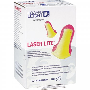 HONEYWELL - LL-1-D - Bouchons d'oreilles Laser LiteMD de Howard LeightMC - One-Size - Prix par boîte de 500