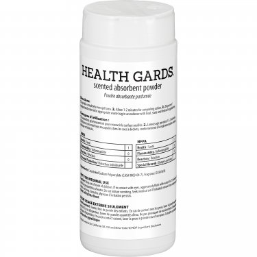 Hospeco - 08160 - Poudre absorbante parfumée Health Gards(MD) Canette - 16 oz - Prix par bouteille