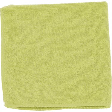Hospeco - 2502-Y-DZ - MicroWorks® Standard Cloths - Microfibre - 16 x 16 - Yellow - Price per pack of 12
