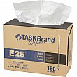 Hospeco - N-E025IDW - Essuie-tout de série économique E25 TaskBrand(MD) Boîte de 150