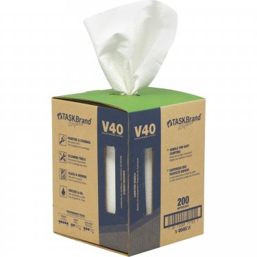 Hospeco - N-V040CGW - TaskBrand® V40 Value Series Wipers Each