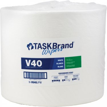 Hospeco - N-V040JPW - TaskBrand® V40 Value Series Wipers Each