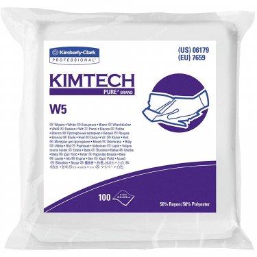 Kimberly-Clark - 06179 - Essuie-tout Pure W5 de Kimtech(MC) - Prix par caisse de 500