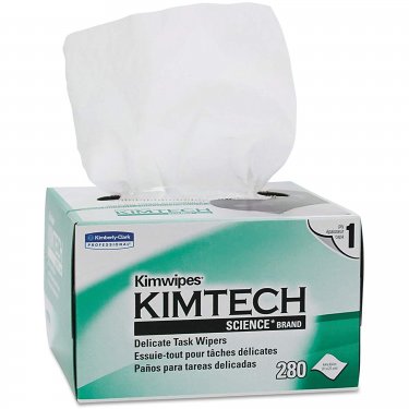 Kimberly-Clark - 34155 - Serviette pour les travaux délicats Kimwipes(MD) de Kimtech Science(MC) - Price par boîte de 280 feuilles