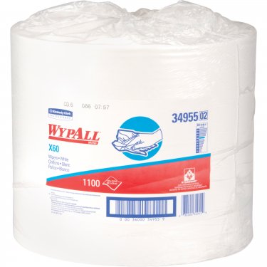 Kimberly-Clark - 34955 - X60 Wipers - Price per roll of 1100 sheets