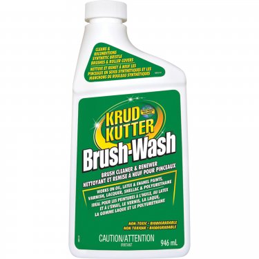 Krud Kutter - 287855 - Krud Kutter® Brush Wash Paint Brush Cleaner & Renewer - 946 ml - Price per bottle