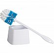 M2 Professional - BR-WM203 - Brosse à cuvettes avec valet - Polypropylène - 15 - Blanc - Prix unitaire