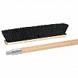 M2 Professional - JN006 - Balai-brosse avec manche à filetage métallique - Tampico - 24 - Noir - Prix unitaire