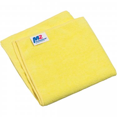 M2 Professional - MC-603-YE - Chiffon de nettoyage MicroCloth - Pour carrelage et murs - Jaune - Prix unitaire