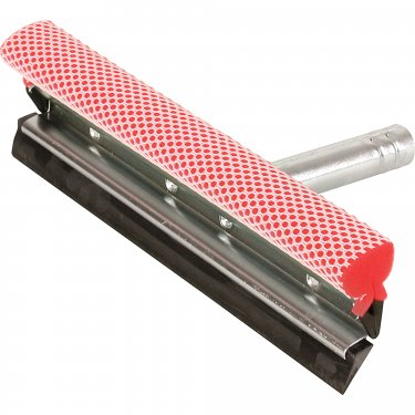 Mallory - 12-808NY - Sponge Squeegees - Blade Length 8 - Metal - Sponge - Red - Unit Price