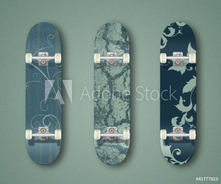 3 Skateboard Designs - 901144430